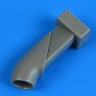 Quickboost 32355 Bf 109G-14/AS & G-10 & K air intake (HAS) 1/32