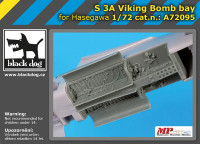 Blackdog A72095 S 3A Viking bomb bay (HAS) 1/72