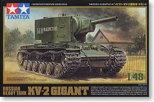 Tamiya 32538 Russian Heavy Tank KV-2 1/48