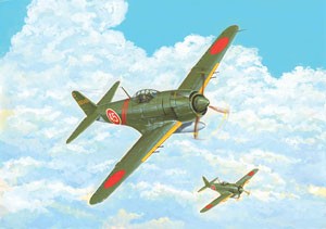 Aoshima 011737 Kawanishi Shidenkai 343th Fleet 701 `Restoration Team 1:72