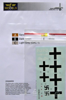 LF Model C4814 Decals Macchi C.202 Luftwaffe (HAS) 1/48