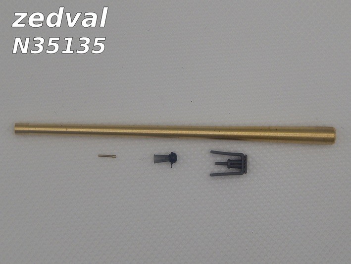 Zedval N35135 Набор деталей для Т-34-85 с пушкой С-53 1/35