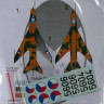LF Model C72114 Decals Su-7BM over Czechoslovakia II. (MSVIT) 1/72