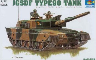 Trumpeter 07219 Японский Танк TYPE 90 1/72