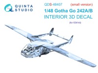 Quinta Studio QDS-48407 Go 242A-B (ICM) (Малая версия) 1/48
