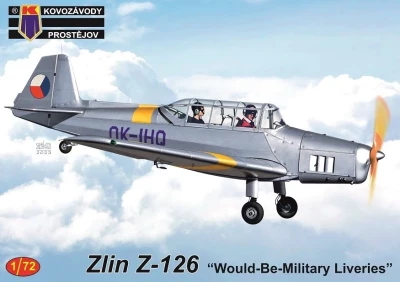 Kovozavody Prostejov 72409 Zlin Z-126 'Would-Be-Military' (3x camo) 1/72