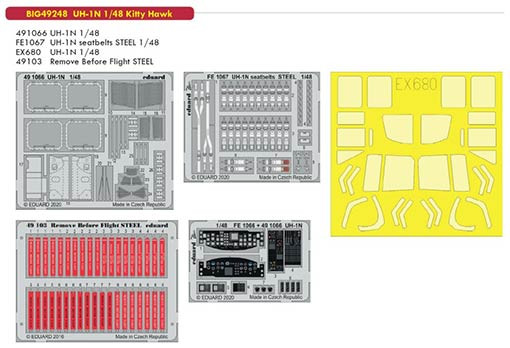 Eduard BIG49248 1/48 UH-1N (KTH)