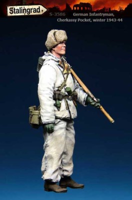 Stalingrad 3586 Немецкий пехотинец, Корсуньский котёл, зима 1943-4