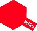 Tamiya 86020 PS-20 Fluorescent Red