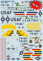 Print Scale 72-241 F-100 Super Sabre 1/72