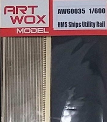 Artwox Model AW60035 HMS Ships Utility Rail 1/600