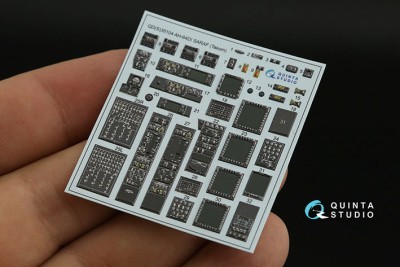 Quinta studio QDS-35104 AH-64DI Saraf (Takom) (Малая версия) 1/35