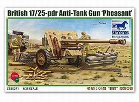 Bronco CB35071 17/25 pdr Anti-Tank Gun PHEASANT 1/35