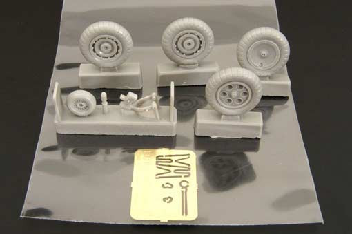 Brengun BRL48037 Wheels for Fw190 EARLY+LATE 1/48