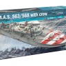 Italeri 05626 Флот M.A.S. 563/568 with crew 1/35