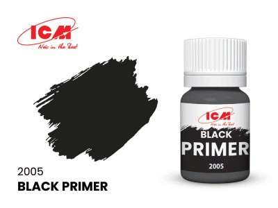 ICM C2005 Грунтовка, цвет Черный(Black), 17 мл