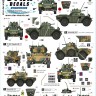 Star Decals 35-C1438 British Ferrets in Berlin.Berlin Brigade.Ferret Mk 2/3 1/35