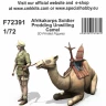 CMK F72391 Afrikakorps Soldier & Unwilling Camel (3D) 1/72