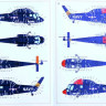 Clear Prop D72001 UH-2/SH-2 Seasprite Early Technical stencils 1/72