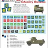 Star Decals STAR35965 British 43rd 'Wessex' Infantry Division NW Europe. Generic Formations and AoS markings 1/35