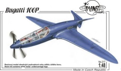 Planet Models PLT217 Bugatti 100 Racer 1/48