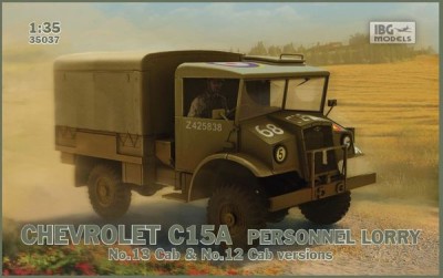 IBG Models 35037 Chevrolet C15A Personnel Lorry Cab 12 &amp; 13 1/35