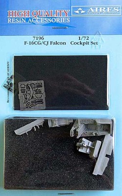 Aires 7196 F-16cG/CJ Falcon cockpit set 1/72