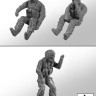 Black Dog F48002 Sikorsky Black Hawk pilots (designed to be used with Academy and ICM kits)[MH-60L UH-60A] 1/48