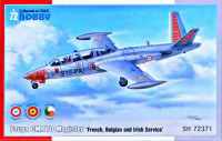Special Hobby SH72371 1/72 Fouga CM.170 Magister (FR,BE,IE service)