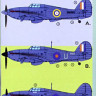 Kora Model NDT72026 H.Hurricane PR Mk.IIB (RAF) Part 1 декали декали 1/72