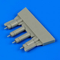 QuickBoost QB48672 F4U-5 Corsair gun barrels with pylons 1/48