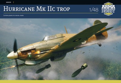 Arma Hobby 40005 Hurricane Mk IIc Trop (3x camo) 1/48