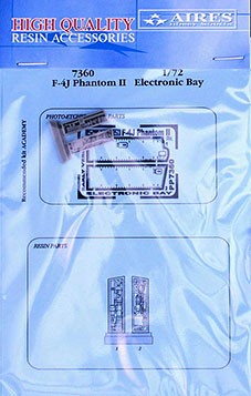 Aires 7360 F-4J Phantom II electronic bay (ACAD) 1/72