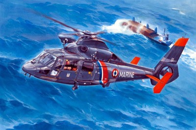Trumpeter 05106 Вертолет AS365N2 Dolphin 2 Helicopter 1/35