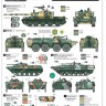 AK Interactive AK-00806 Декали для современных российских танков и бронемашин
