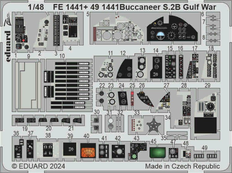 Eduard BIG49415 Buccaneer S.2B Gulf War (AIRF) 1/48