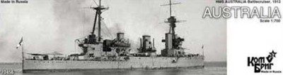 Combrig 70456 HMAS Australia Battlecruiser 1/700