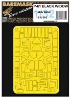 HGW 632862 Mask P-61 Black Widow (HOBBYB) 1/32