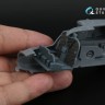 Quinta studio QD72230 Стеганая обивка кабины для Ка-52/52М для QD+72229 (Dream Model/Quinta Models) 1/72