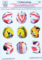 HAD 32089 Decal F-14 Helmet paintings (for AEB320110) 1/32