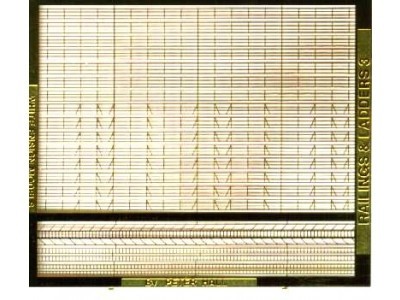 White Ensign Models PE 0714 3-BAR RAILS &amp; LADDERS 1/700