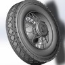 Crow Studio 48800 Колёса для Дюзенберга 1/48