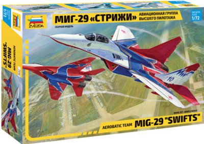 Звезда 7310 Миг-29 &quot;Стрижи&quot; 1/72