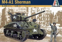 Italeri 225 M4A1W 76-mm Sherman 1/35
