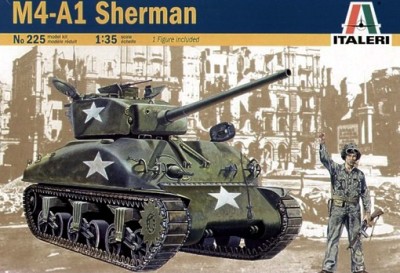 Italeri 00225 M4A1W 76-mm Sherman 1/35
