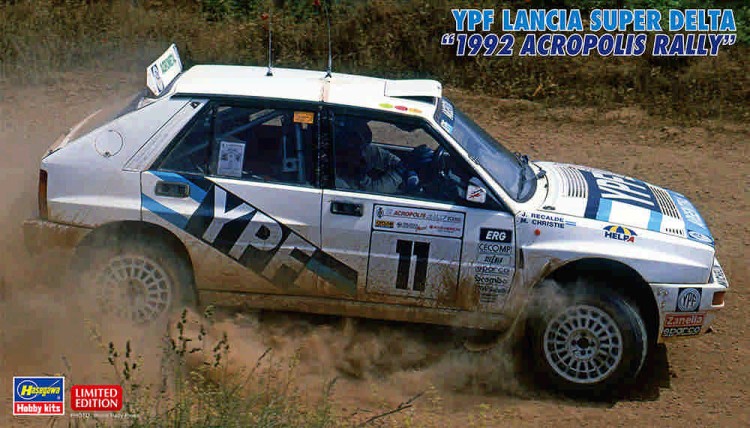Hasegawa 20685 YPF Lancia Super Delta “1992 Acropolis Rally” (Limited Edition) 1/24