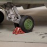 Advanced Modeling AMC 72108 Колодки под колеса шасси, набор №1, размер 575х340х310 мм 1/72