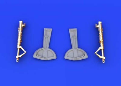 Eduard 648154 1/48 Набор дополнений Bf 109G legs BRONZE