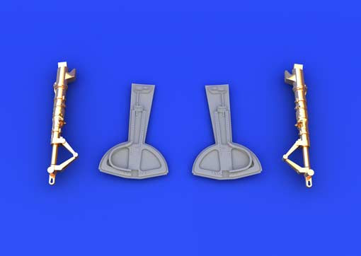 Eduard 648154 1/48 Набор дополнений Bf 109G legs BRONZE