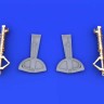 Eduard 648154 1/48 Набор дополнений Bf 109G legs BRONZE